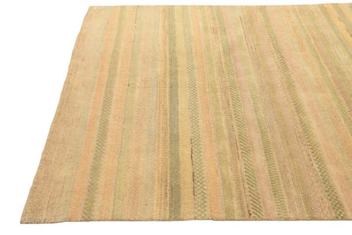 5' 1 x 8' 2 Hand Knotted Kashkuli Gabbeh Oriental Wool Rug