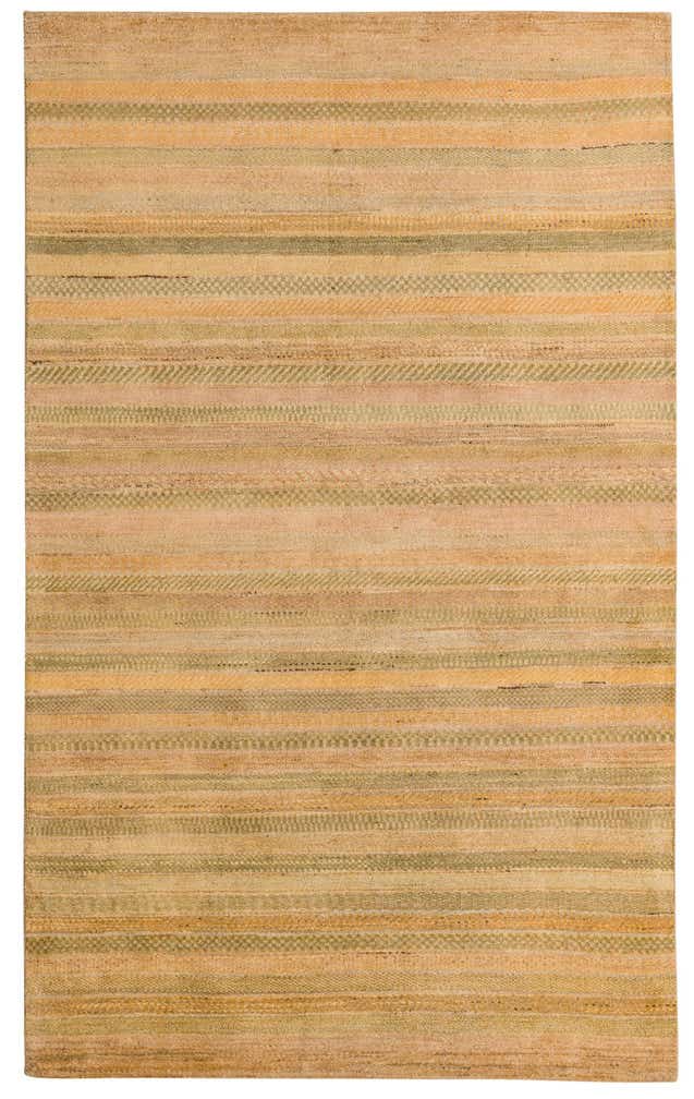 5' 1 x 8' 2 Hand Knotted Kashkuli Gabbeh Oriental Wool Rug