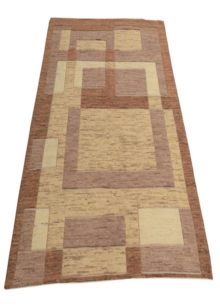 5' 1 x 6' 6 Hand Knotted Kashkuli Gabbeh Rug