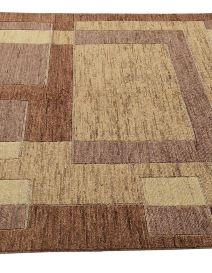 Detail image of 5' 1 x 6' 6 Hand Knotted Kashkuli Gabbeh Rug