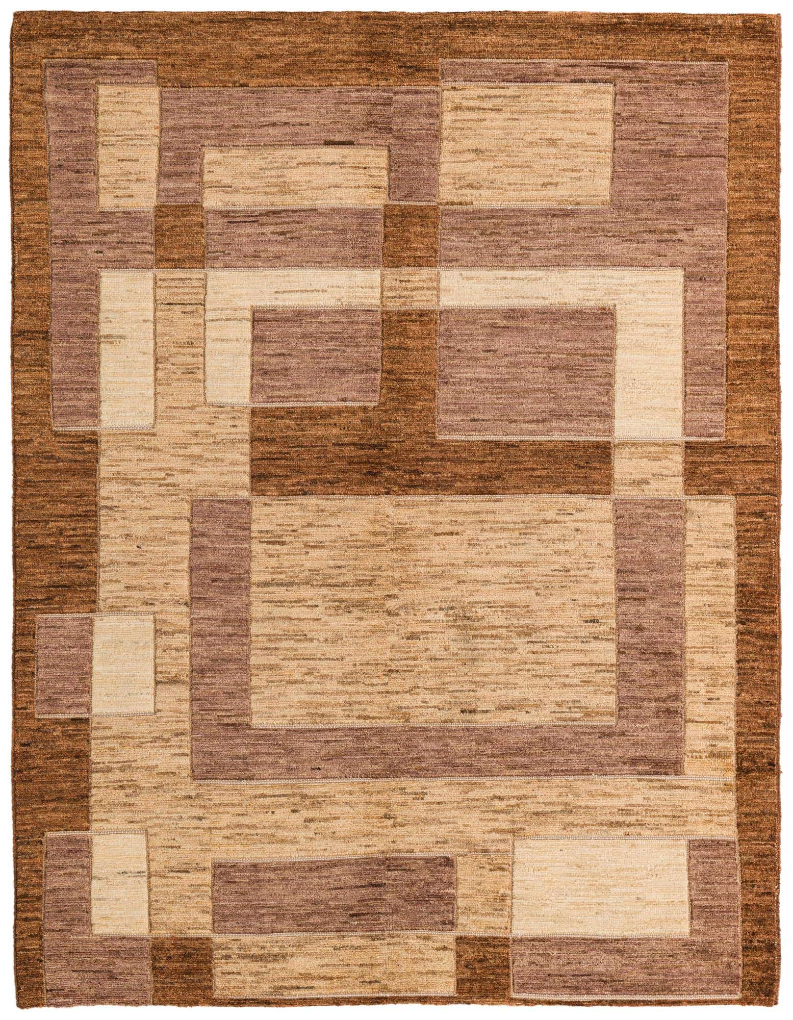 5' 1 x 6' 6 Hand Knotted Kashkuli Gabbeh Rug