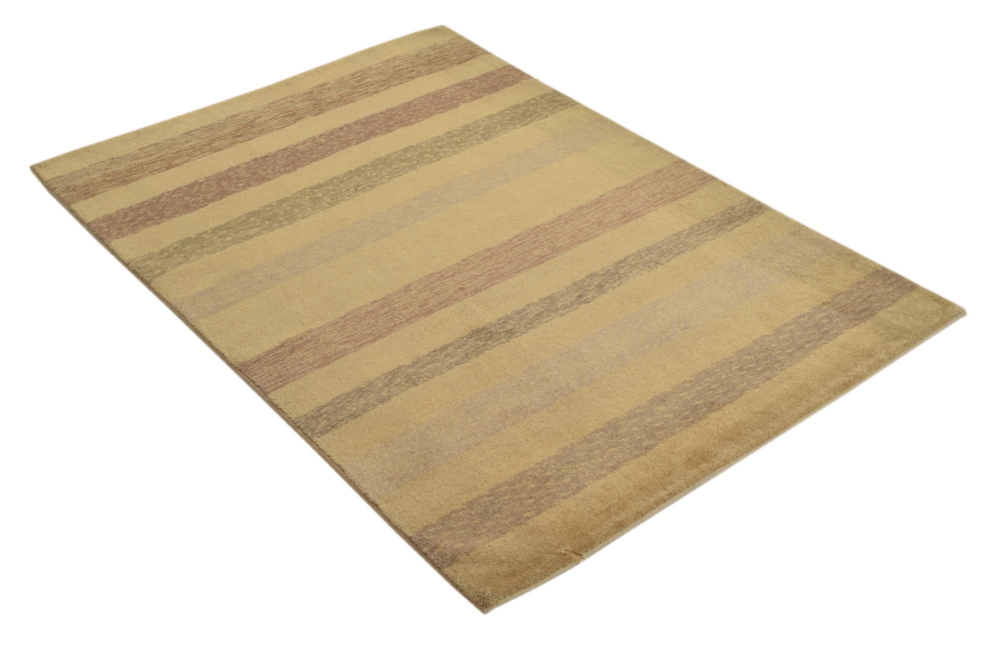 3' 8 x 5' 3 Hand Knotted Kashkuli Gabbeh Rug