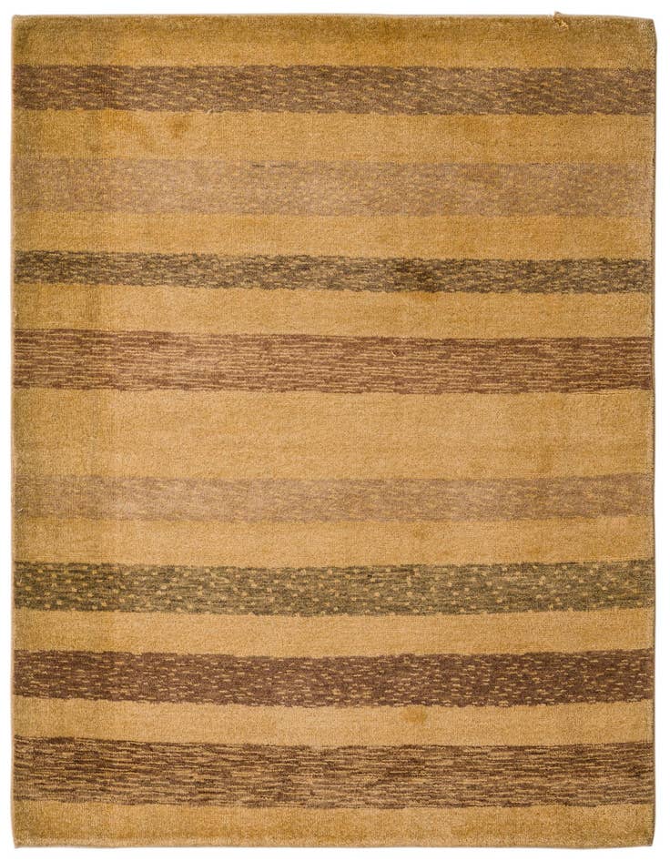 Detail image of 3' 8 x 5' 3 Hand Knotted Kashkuli Gabbeh Rug
