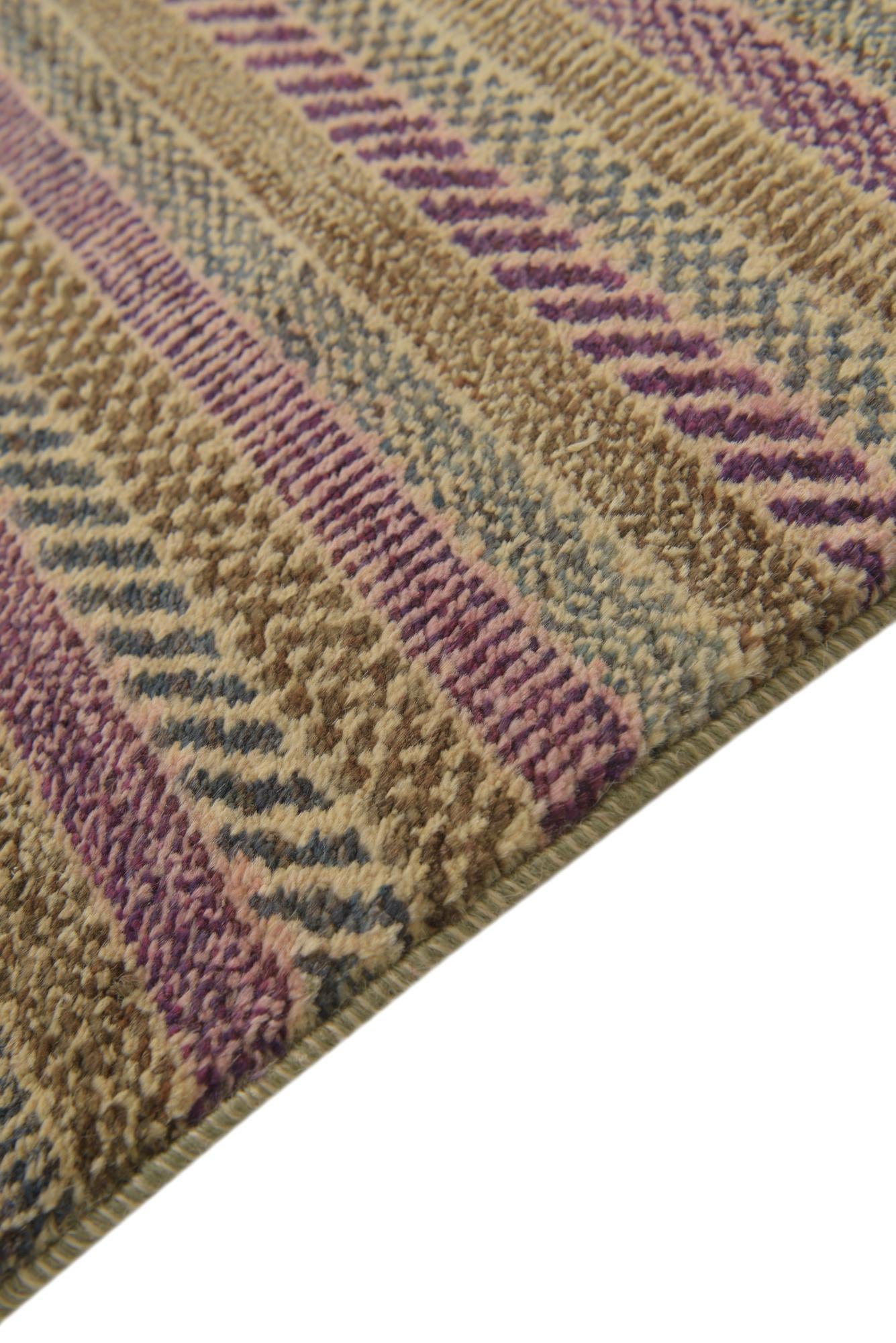 6' 6 x 8' 1 Hand Knotted Kashkuli Gabbeh Oriental Wool Rug