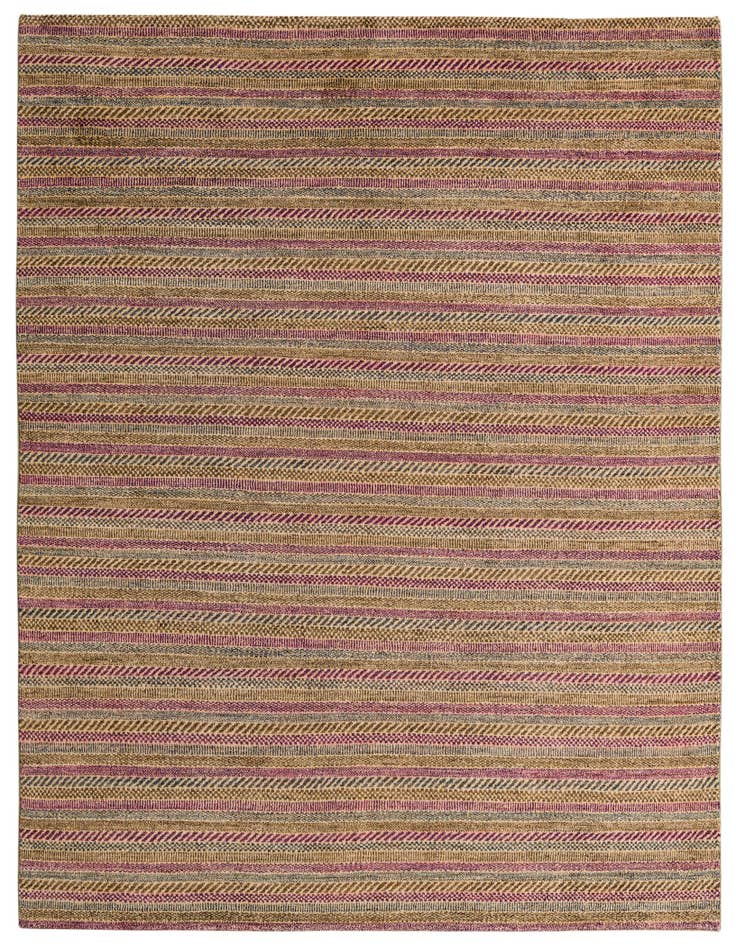 Detail image of 6' 6 x 8' 1 Hand Knotted Kashkuli Gabbeh Oriental Wool Rug