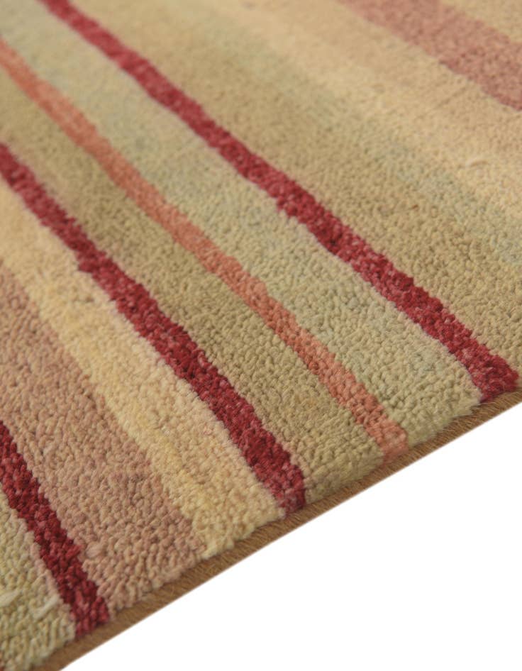 Detail image of 3' 1 x 4' 10 Hand Knotted Kashkuli Gabbeh Oriental Wool Rug