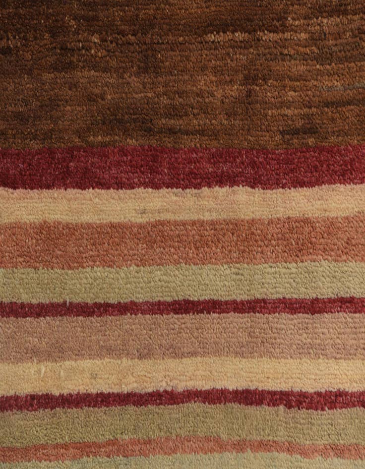 Detail image of 3' 1 x 4' 10 Hand Knotted Kashkuli Gabbeh Oriental Wool Rug
