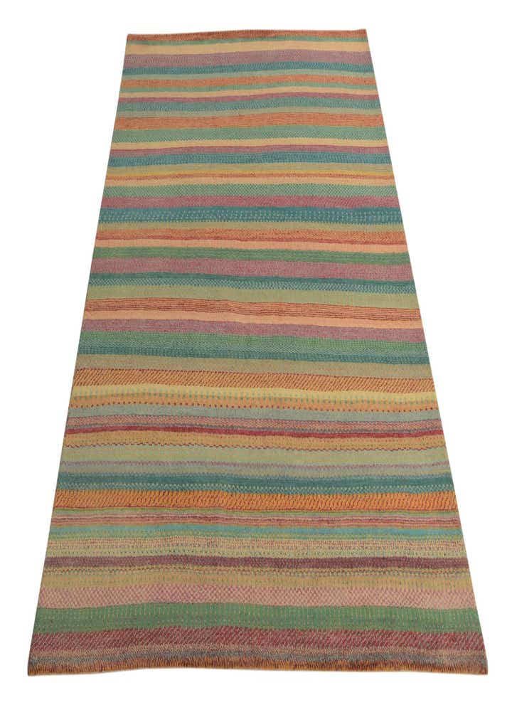 4' 8 x 6' 7 Hand Knotted Kashkuli Gabbeh Oriental Wool Rug