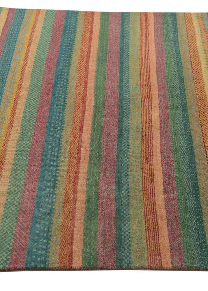 4' 8 x 6' 7 Hand Knotted Kashkuli Gabbeh Oriental Wool Rug