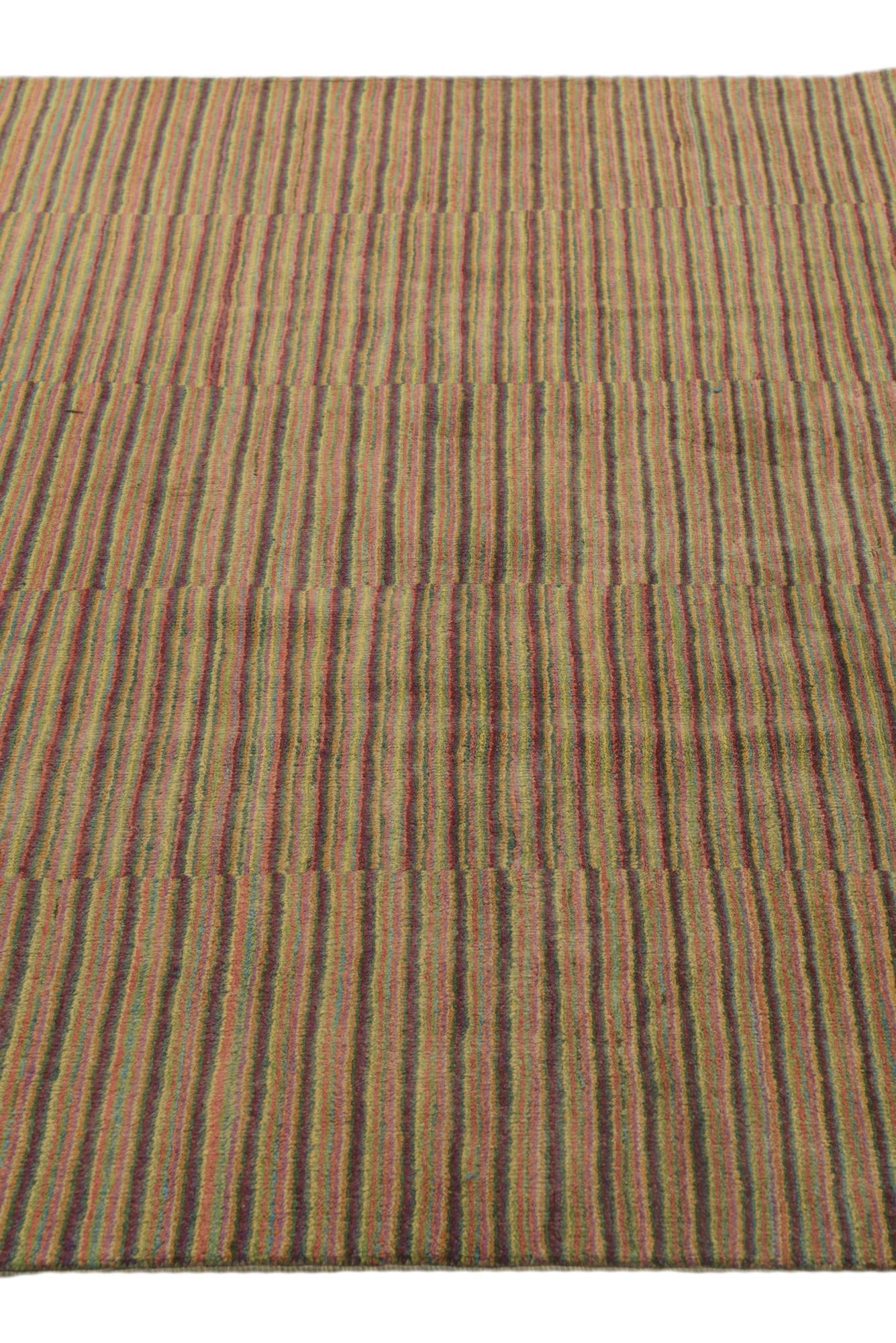 5' 8 x 7' 10 Hand Knotted Kashkuli Gabbeh Oriental Wool Rug