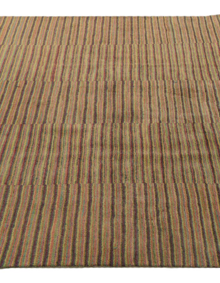 Detail image of 5' 8 x 7' 10 Hand Knotted Kashkuli Gabbeh Oriental Wool Rug