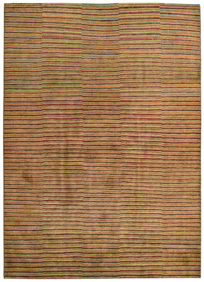 Detail image of 5' 8 x 7' 10 Hand Knotted Kashkuli Gabbeh Oriental Wool Rug