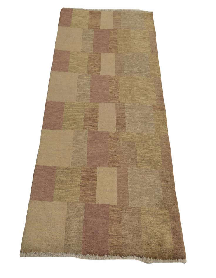 Detail image of 3' 2 x 5' 2 Hand Knotted Kashkuli Gabbeh Oriental Wool Rug