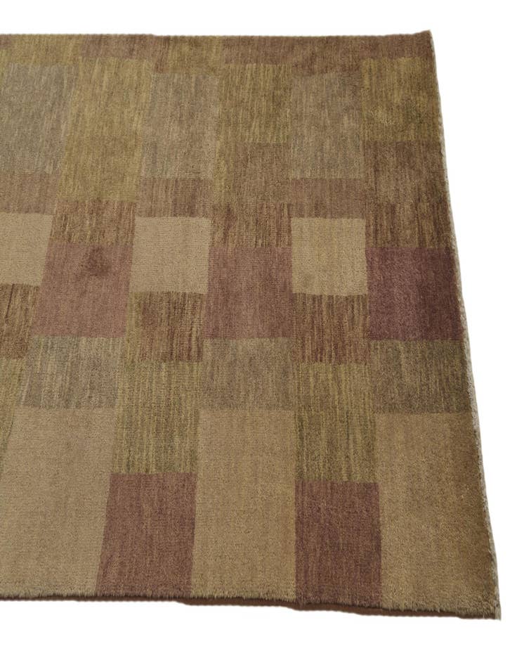 Detail image of 3' 2 x 5' 2 Hand Knotted Kashkuli Gabbeh Oriental Wool Rug