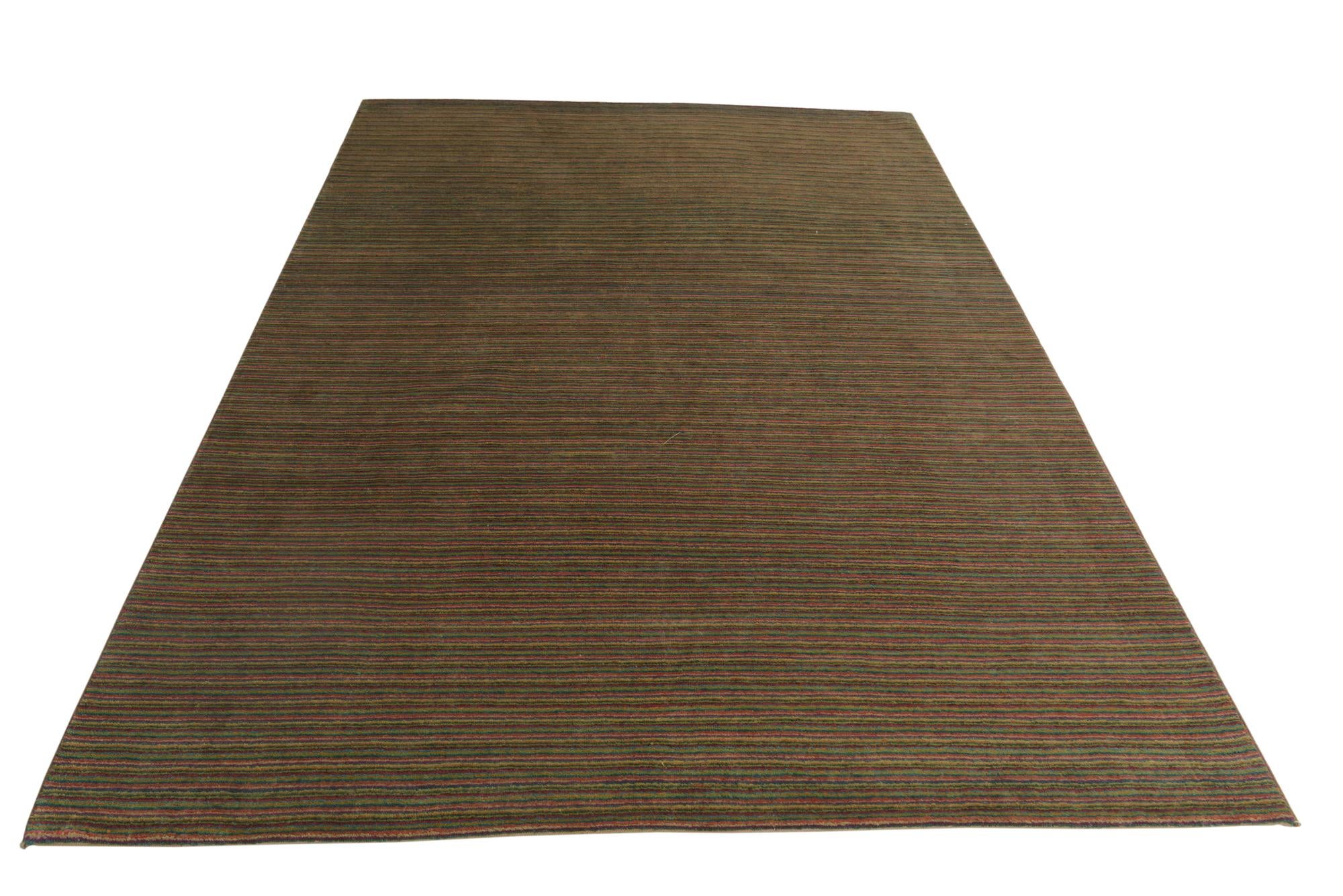 6' 6 x 9' 7 Hand Knotted Kashkuli Gabbeh Oriental Wool Rug