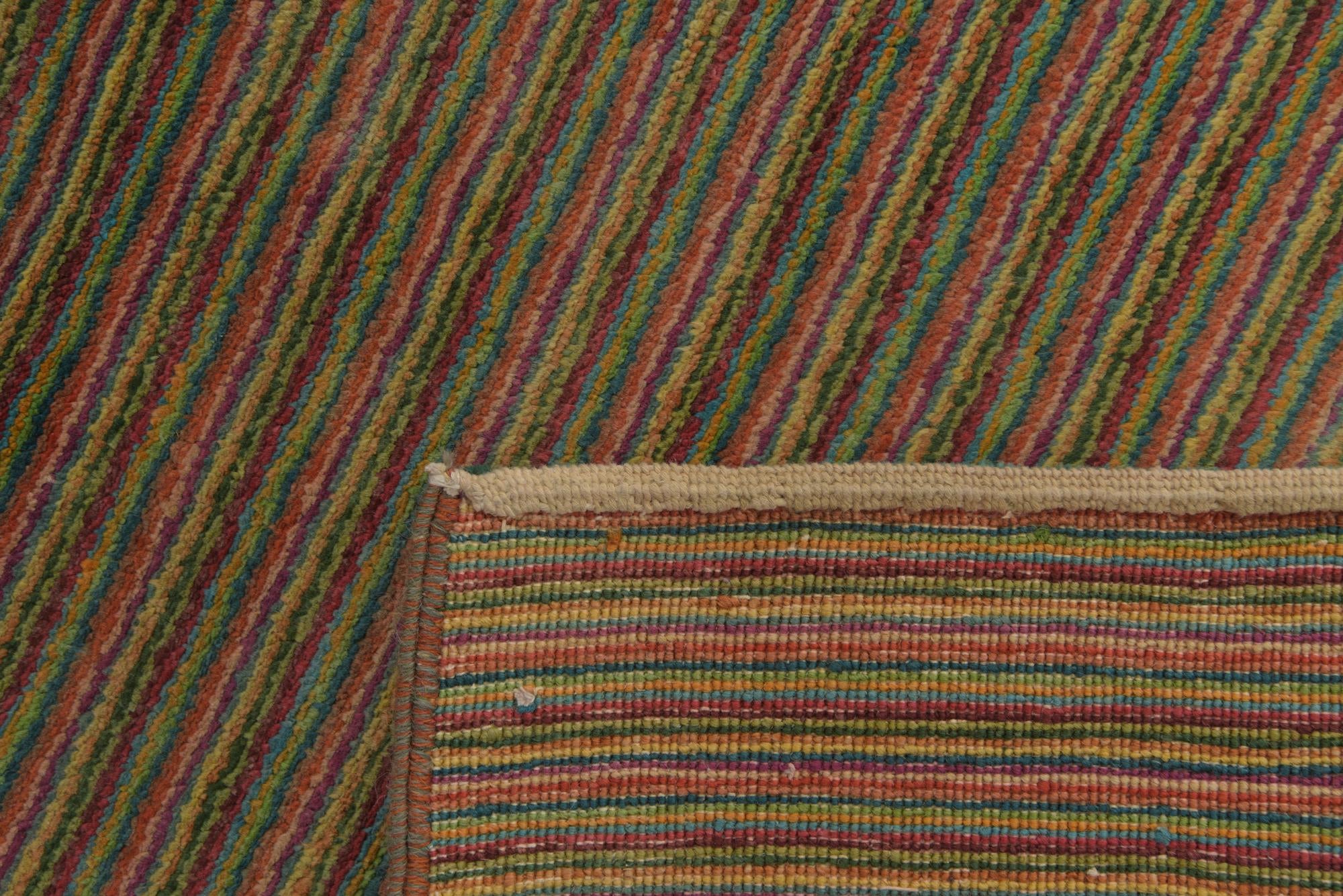6' 6 x 9' 7 Hand Knotted Kashkuli Gabbeh Oriental Wool Rug