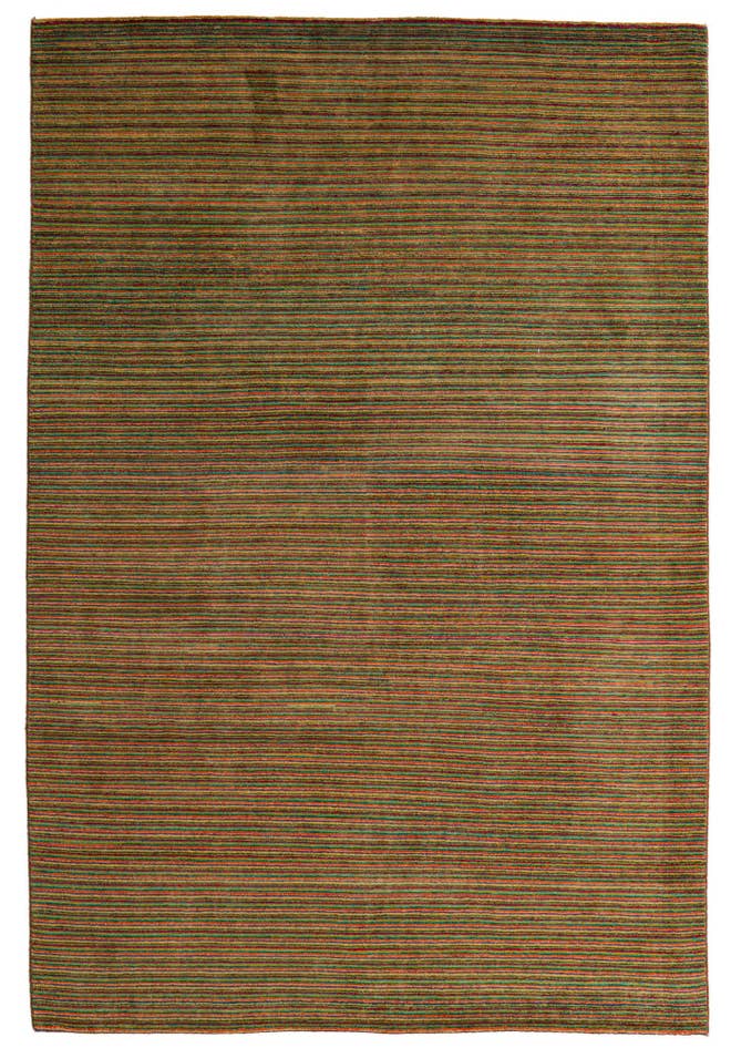 Detail image of 6' 6 x 9' 7 Hand Knotted Kashkuli Gabbeh Oriental Wool Rug