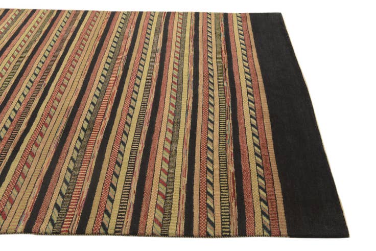 Detail image of 5' 8 x 8' 2 Hand Knotted Kashkuli Gabbeh Oriental Wool Rug