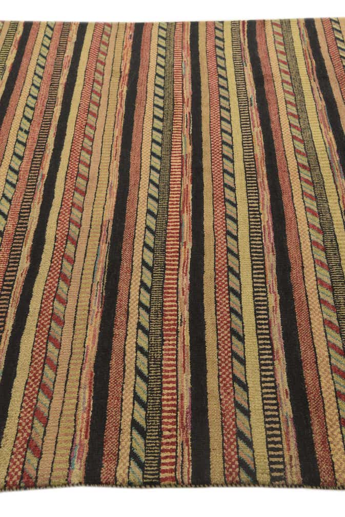 5' 8 x 8' 2 Hand Knotted Kashkuli Gabbeh Oriental Wool Rug
