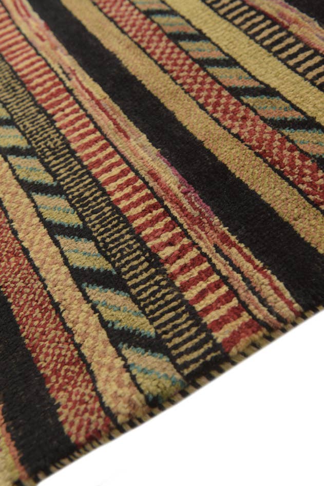 Detail image of 5' 8 x 8' 2 Hand Knotted Kashkuli Gabbeh Oriental Wool Rug