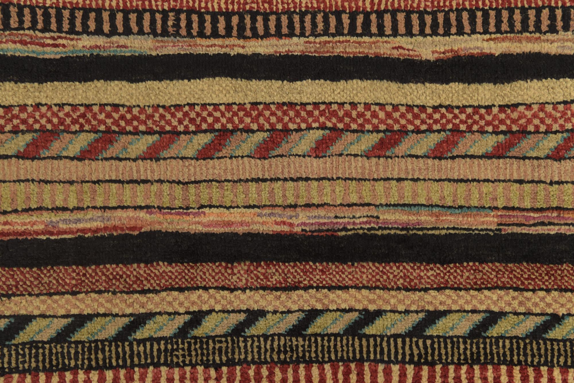5' 8 x 8' 2 Hand Knotted Kashkuli Gabbeh Oriental Wool Rug