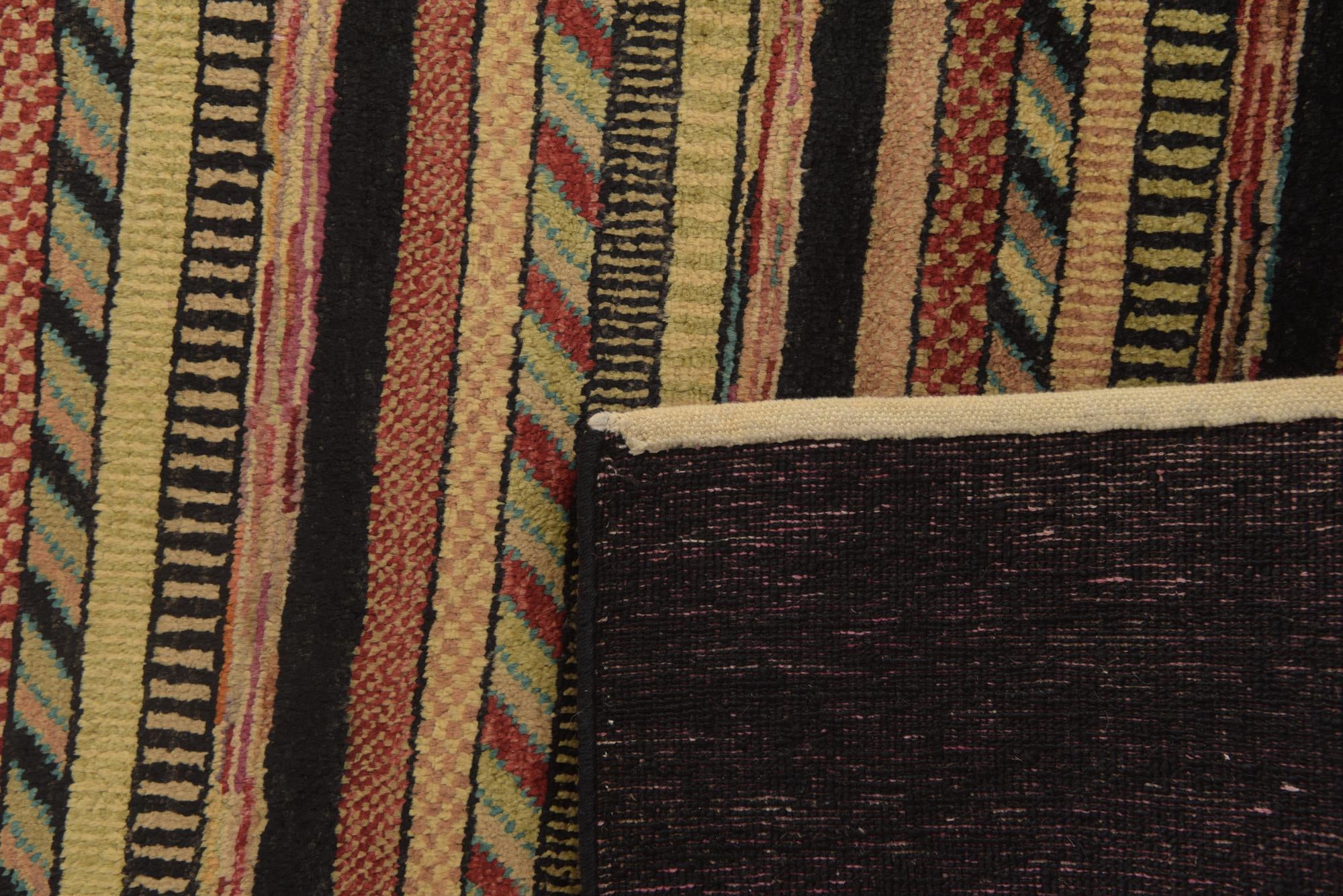 5' 8 x 8' 2 Hand Knotted Kashkuli Gabbeh Oriental Wool Rug