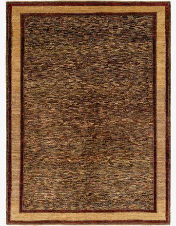 6' x 8' 2 Hand Knotted Kashkuli Gabbeh Wool Rug