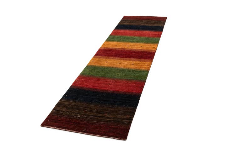 Detail image of 2' 9 x 10' 6 Hand Knotted Kashkuli Rug
