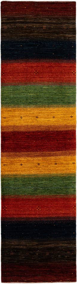 Detail image of 2' 9 x 10' 6 Hand Knotted Kashkuli Rug