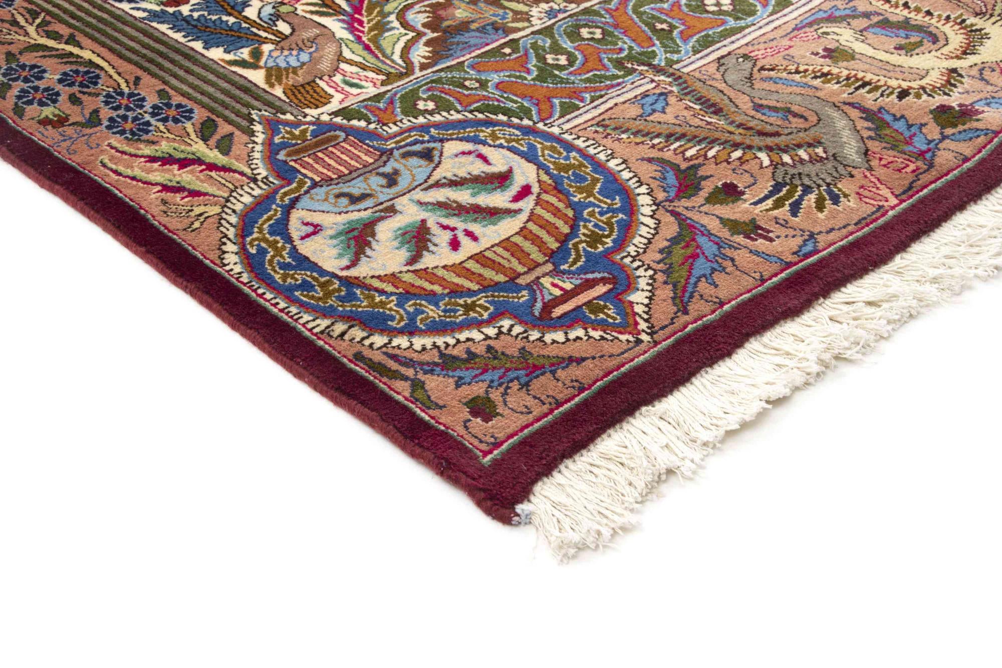 9' 9 x 12' 10 Hand Knotted Kashmar Persian Wool Rug