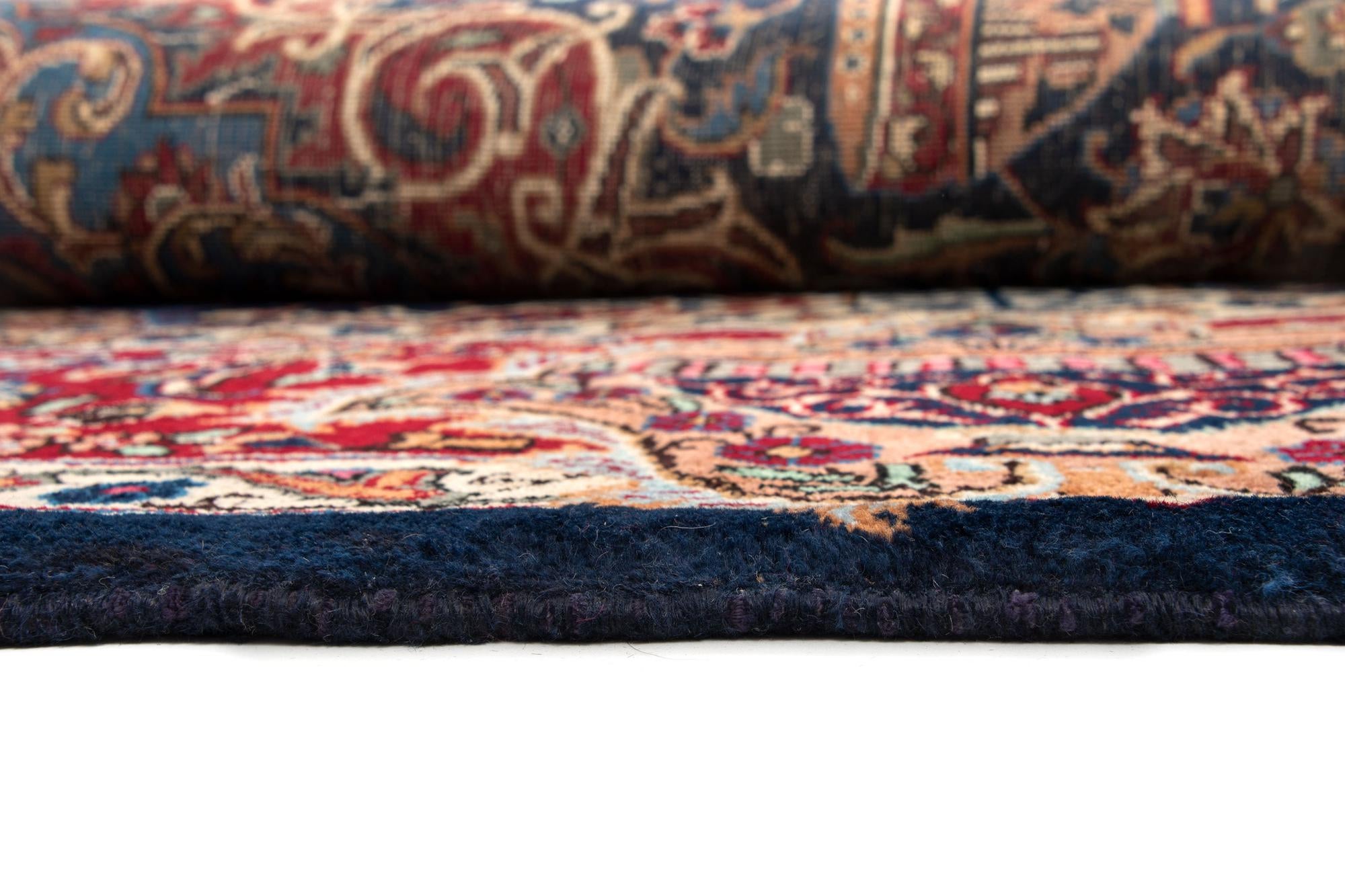 9' 9 x 12' 11 Hand Knotted Kashmar Persian Wool Rug