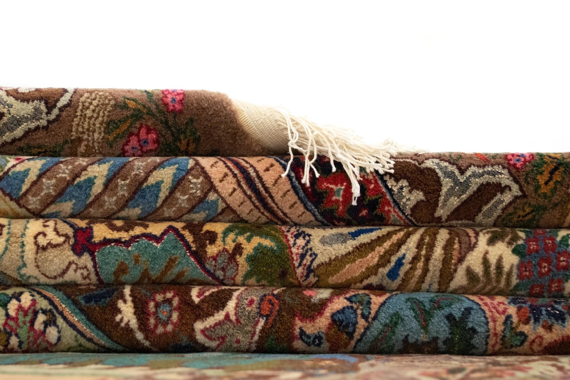 Detail image 3 of 9: 11' 7 x 16' 8 Hand Knotted Kashmar Persian Wool Rug