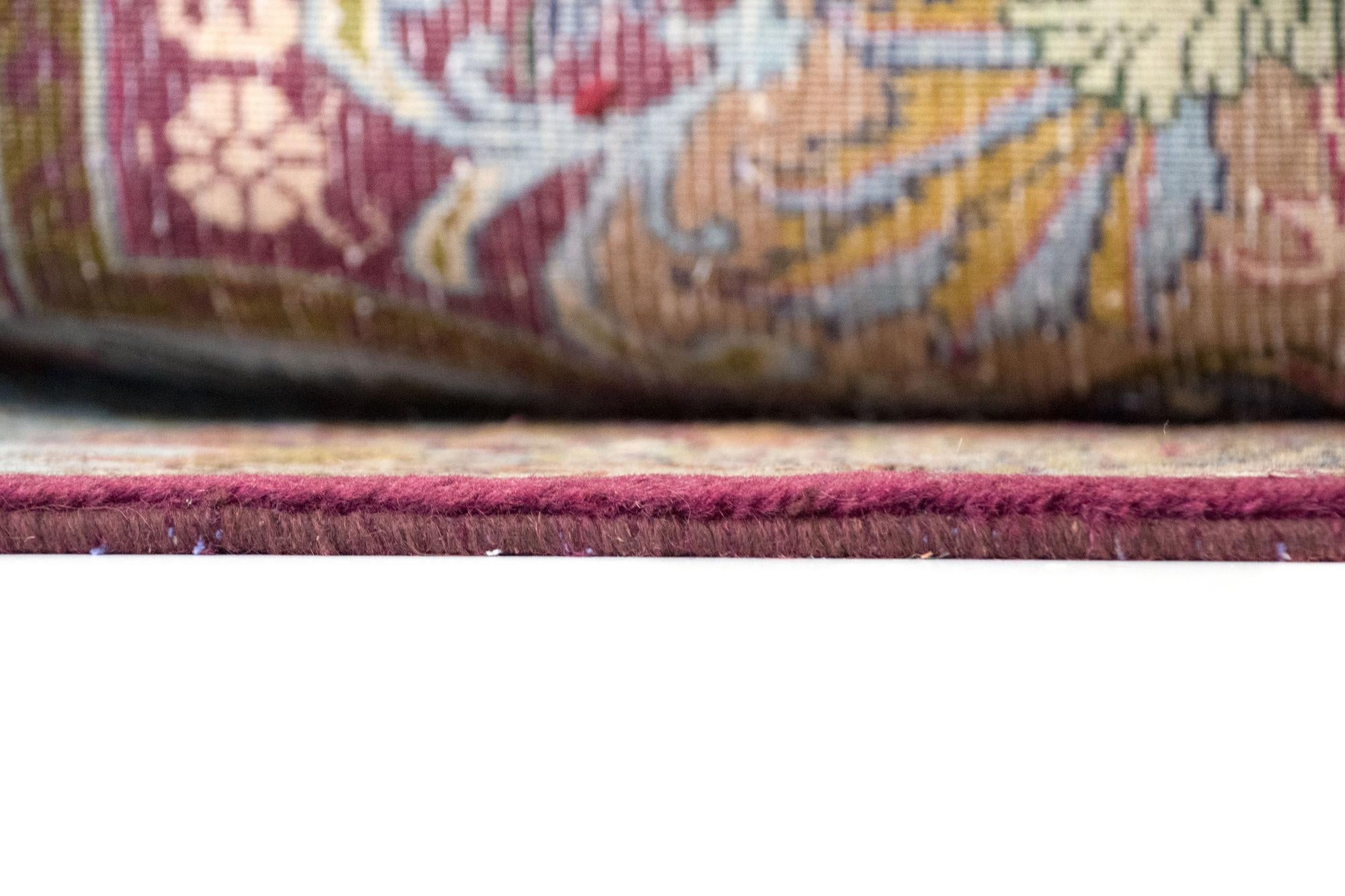 9' 8 x 12' 10 Hand Knotted Kashmar Persian Wool Rug