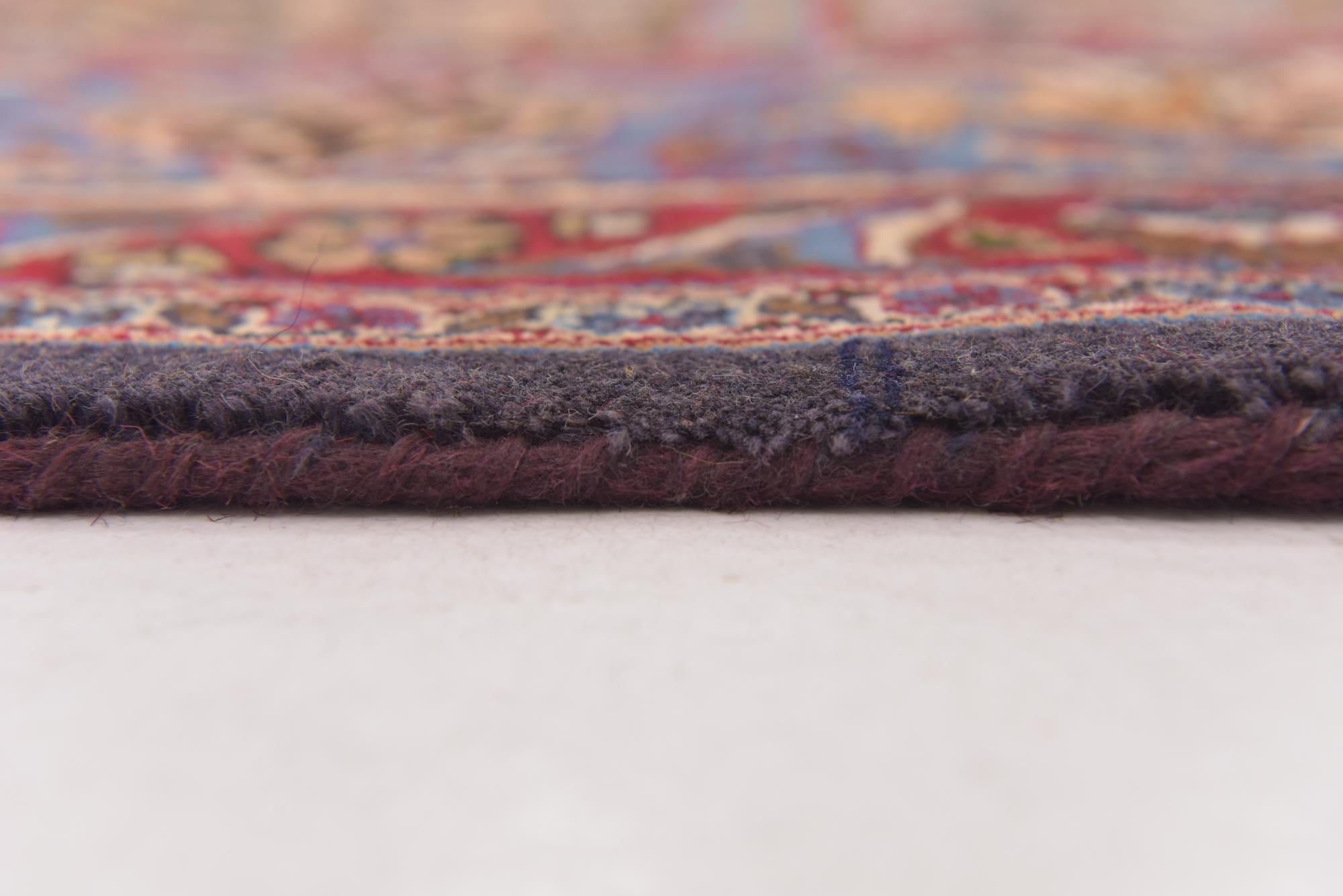 9' 7 x 12' 9 Hand Knotted Kashmar Persian Wool Rug