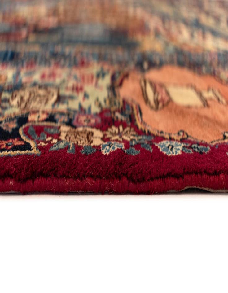 Detail image of 5' x 7' 3 Kashmar with Silk Wool Rug