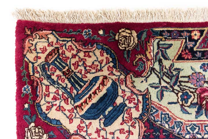 4' 11 x 7' 3 Kashmar with Silk Wool Rug