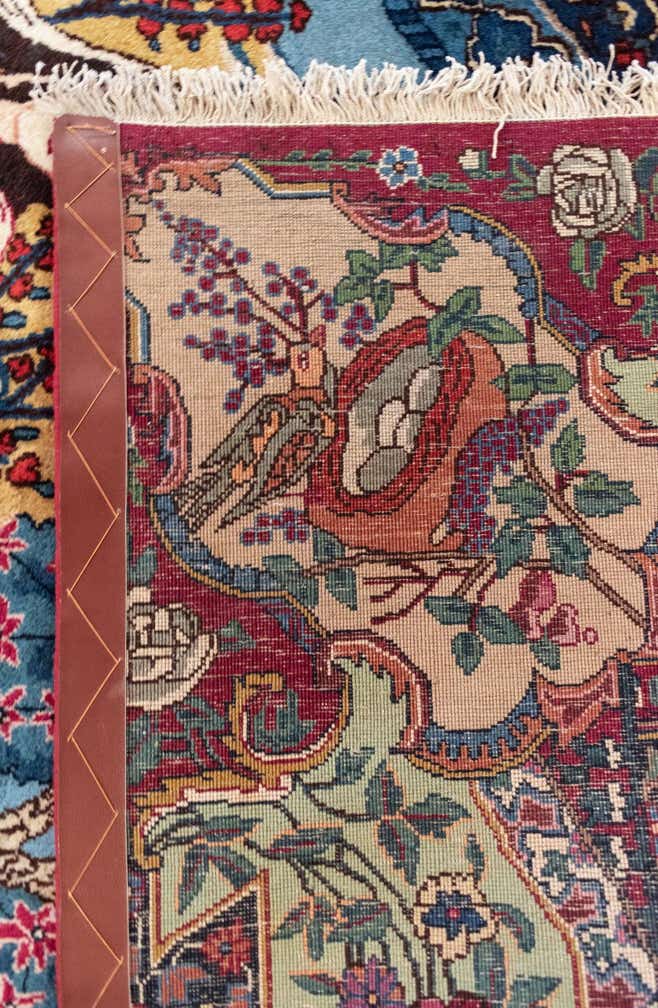 4' 11 x 7' 3 Kashmar with Silk Wool Rug