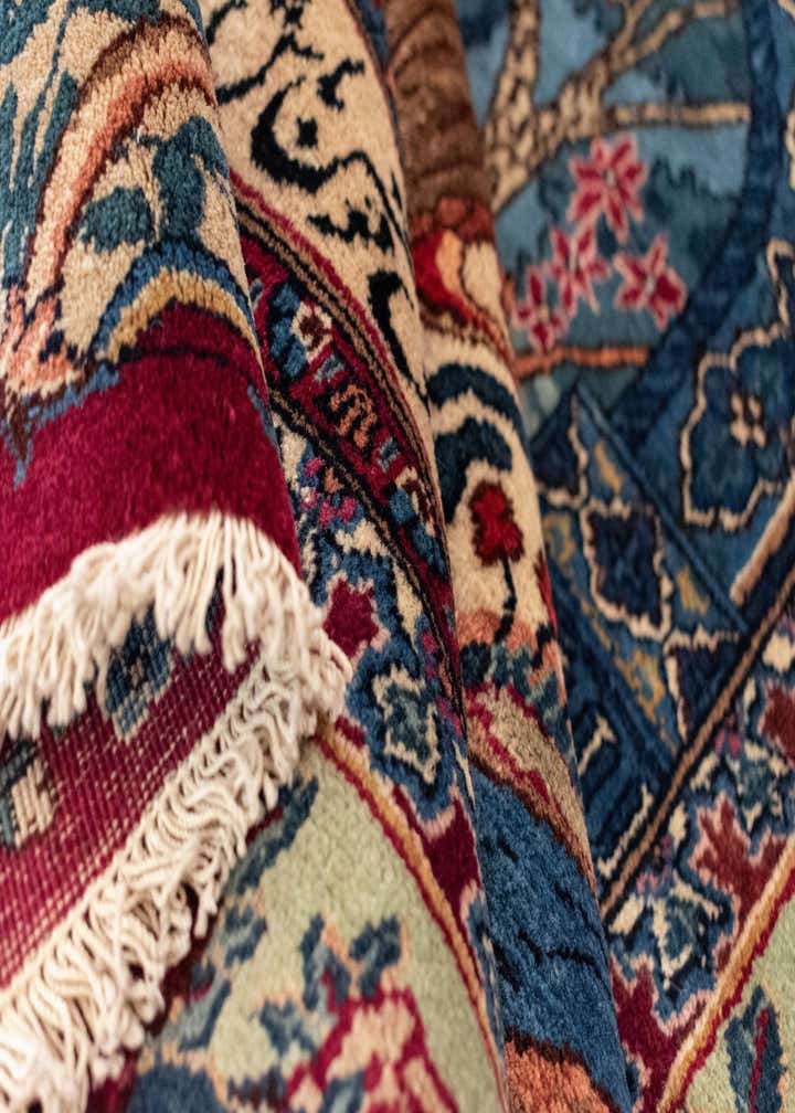 4' 11 x 7' 3 Kashmar with Silk Wool Rug