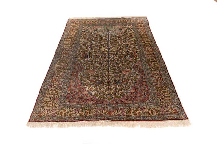 3' 7 x 5' 3 Kayseri Silk Rug