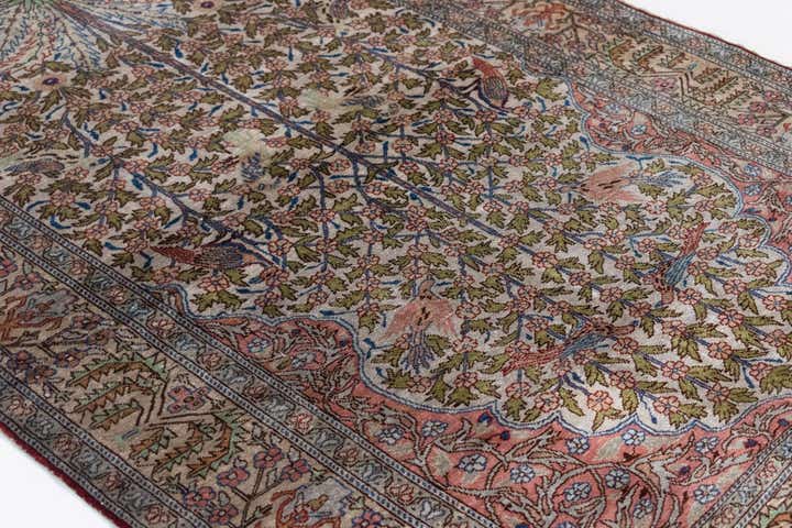 3' 7 x 5' 3 Kayseri Silk Rug