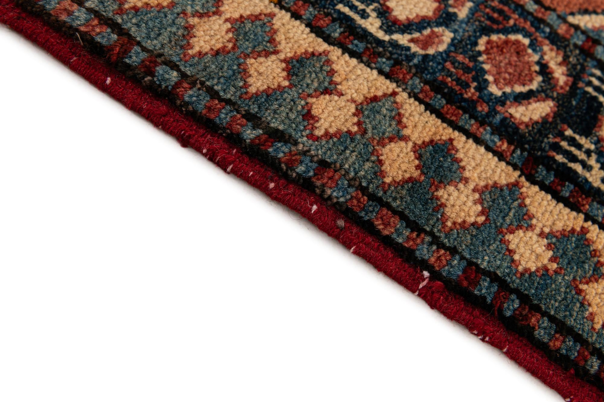 7' 1 x 10' 3 Hand Knotted Kazak Wool Rug