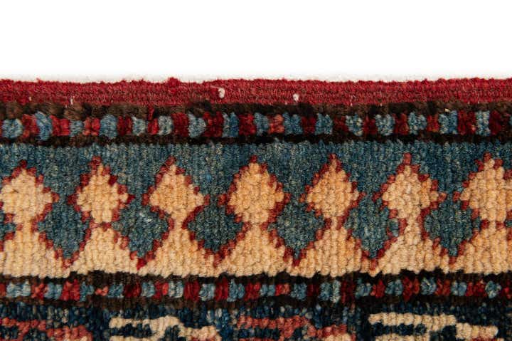 7' 1 x 10' 3 Hand Knotted Kazak Wool Rug