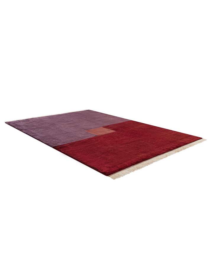 6' 4 x 9' 1 Hand Knotted Kazak Wool Rug