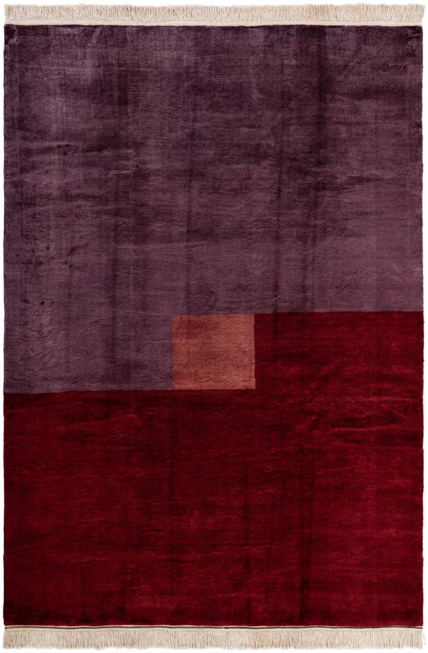 Detail image of 6' 4 x 9' 1 Hand Knotted Kazak Wool Rug