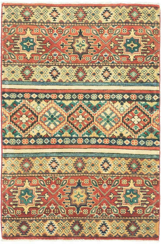 2' 9 x 4' 2 Hand Knotted Kazak Rug