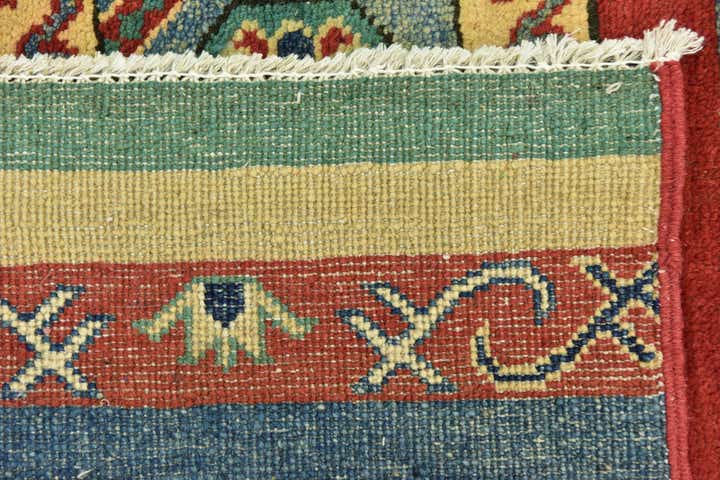 6' 8 x 9' 9 Hand Knotted Kazak Rug
