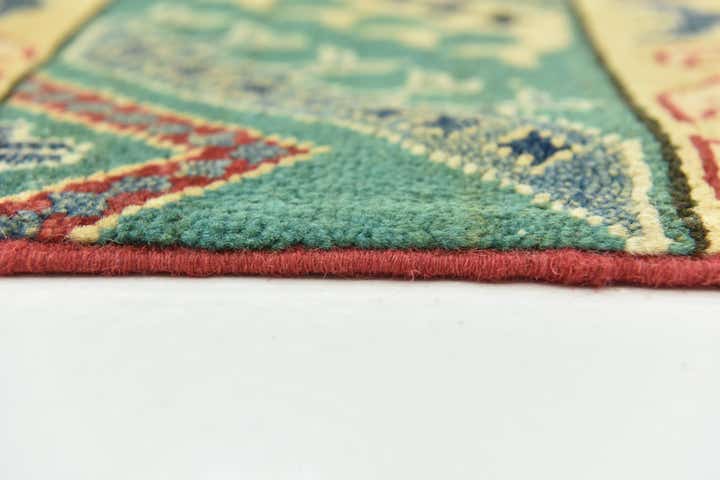 6' 8 x 9' 9 Hand Knotted Kazak Rug