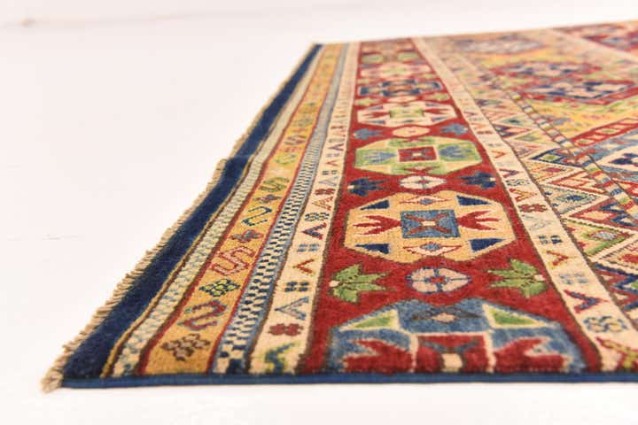 6' 8 x 9' 10 Hand Knotted Kazak Rug