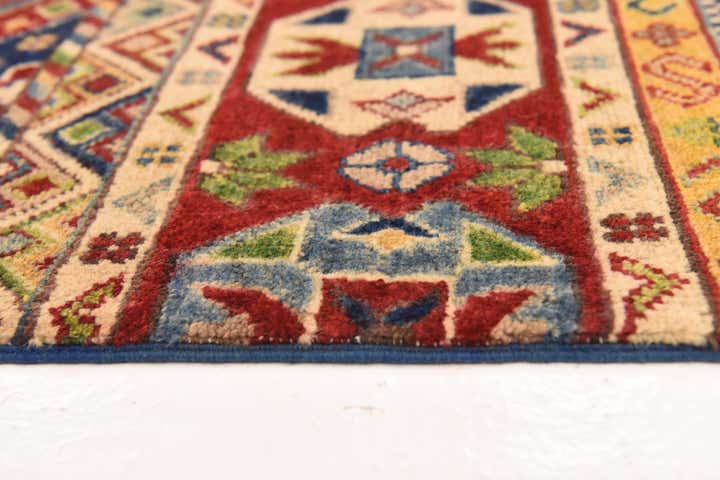 6' 8 x 9' 10 Hand Knotted Kazak Rug