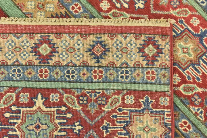 4' x 6' Hand Knotted Kazak Rug